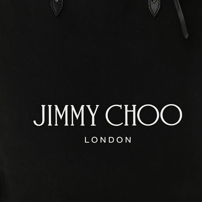 Jimmy Choo Canvas Logo Tote Black 7 of 11