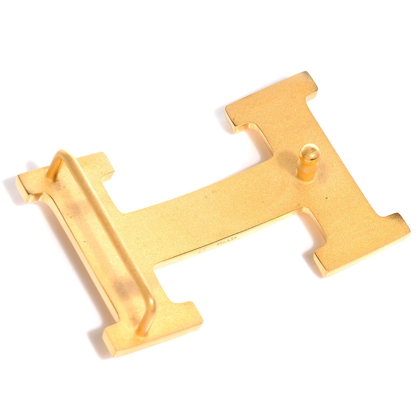 32mm H Belt Buckle Gold Plated