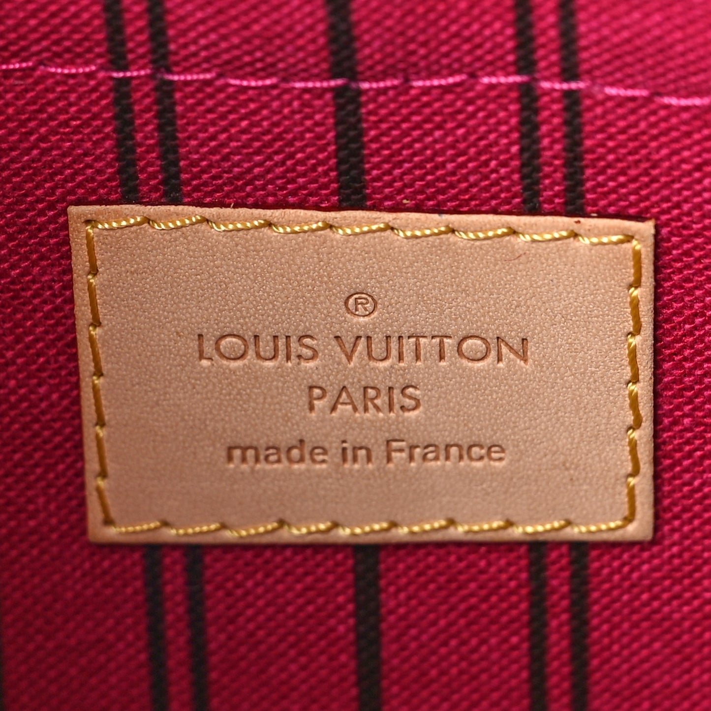 Monogram Neverfull MM GM Pochette Pivoine