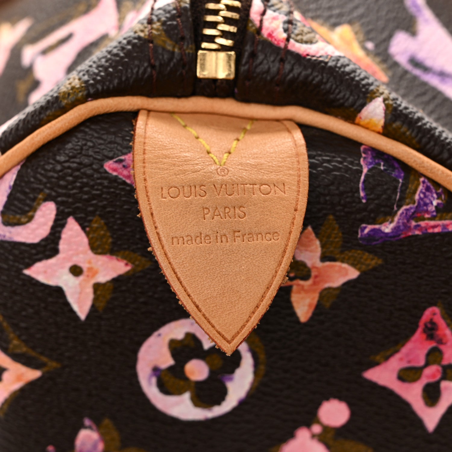 Louis Vuitton Watercolor Aquarelle Speedy 35 Brown 6 of 12