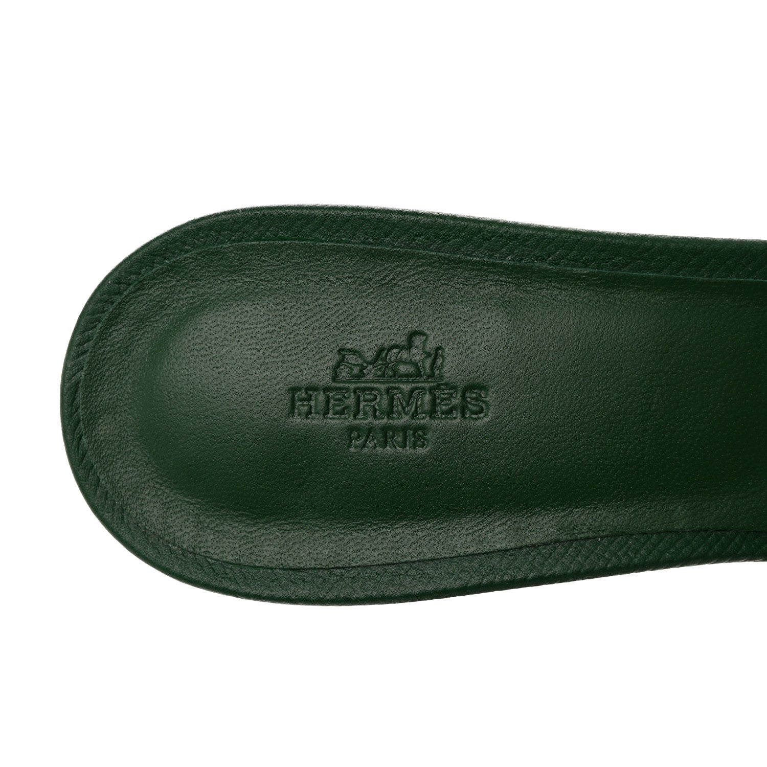 Hermes Epsom Oasis Sandals 40.5 Vert Cactus 8 of 8