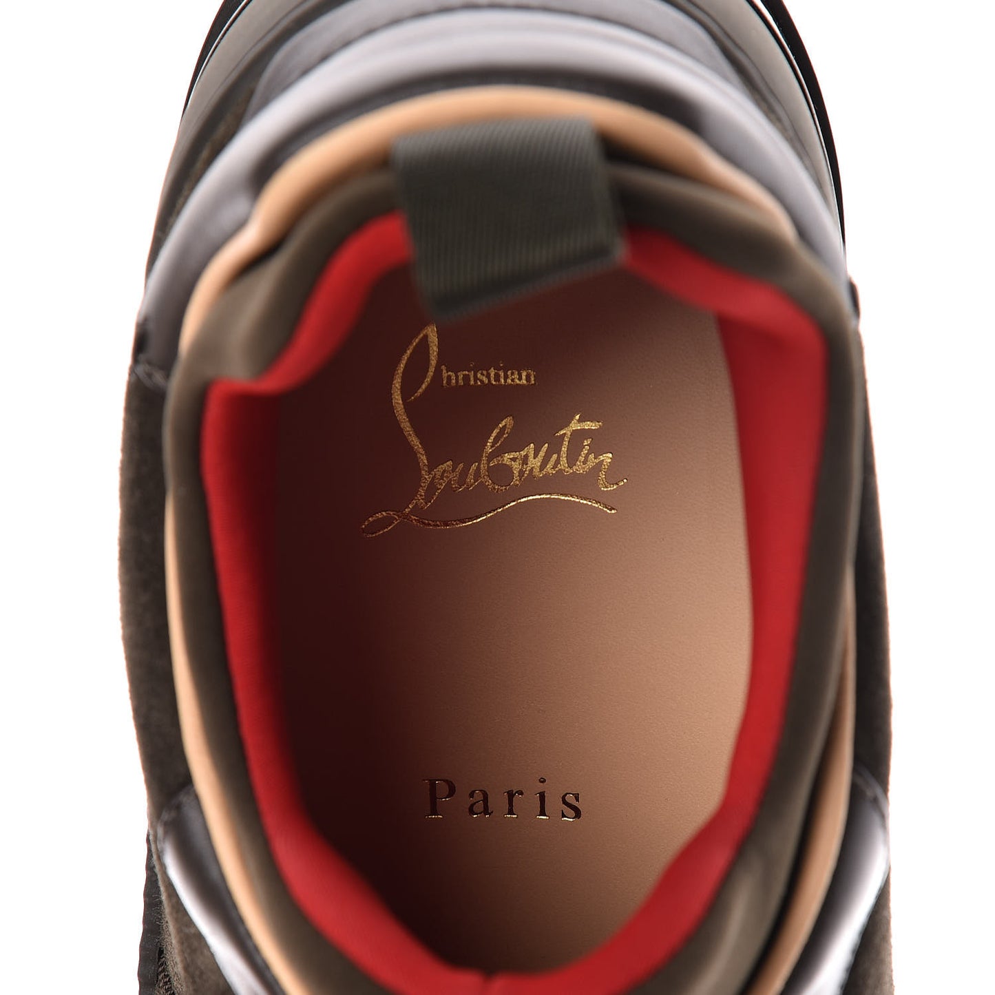 Calfskin Neoprene Veau Velours Mens Aurelien Flat Sneakers 40 Tyrol