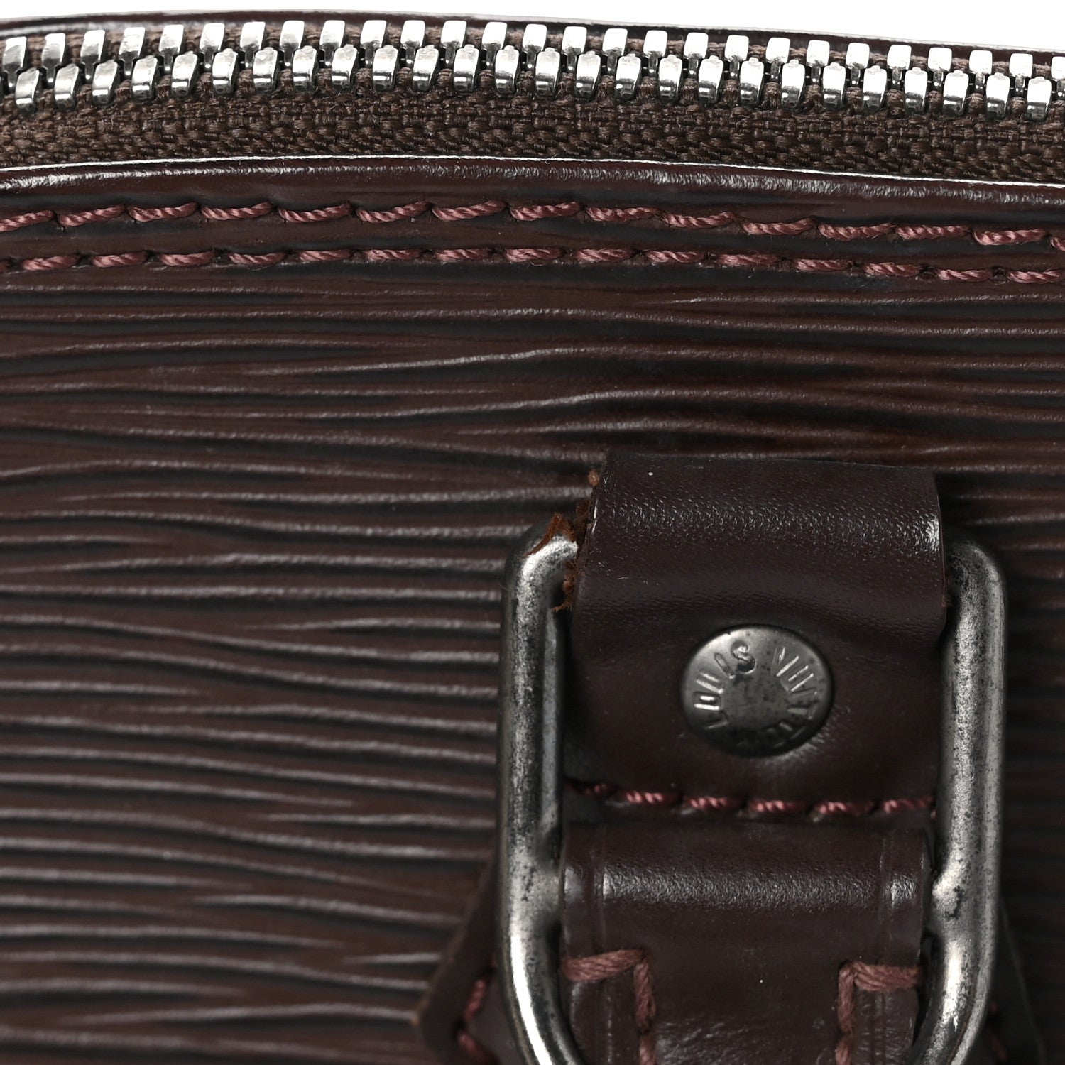 Louis Vuitton Epi Alma PM Moka 13 of 16