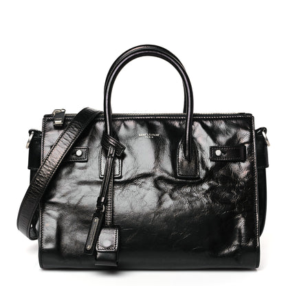 Saint Laurent Glace Calfskin Baby Souple Sac De Jour Black 1 of 10