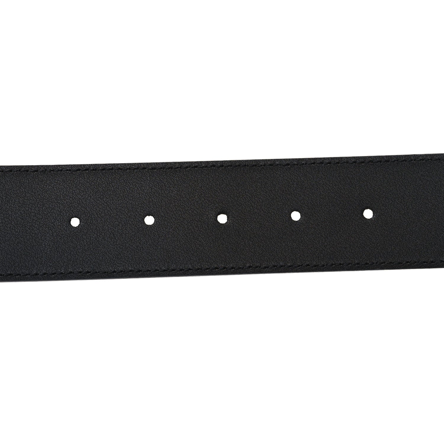 Gucci Textured Dollar Calfskin Double G 40mm Belt 110 44 Black 4 of 5