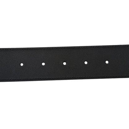 Gucci Textured Dollar Calfskin Double G 40mm Belt 110 44 Black 4 of 5