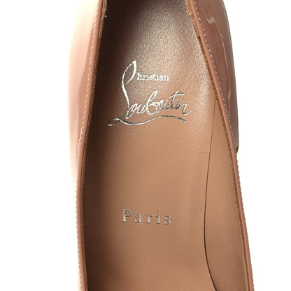 Christian Louboutin Patent Simple 100 Pumps 37 Nude 7 of 9