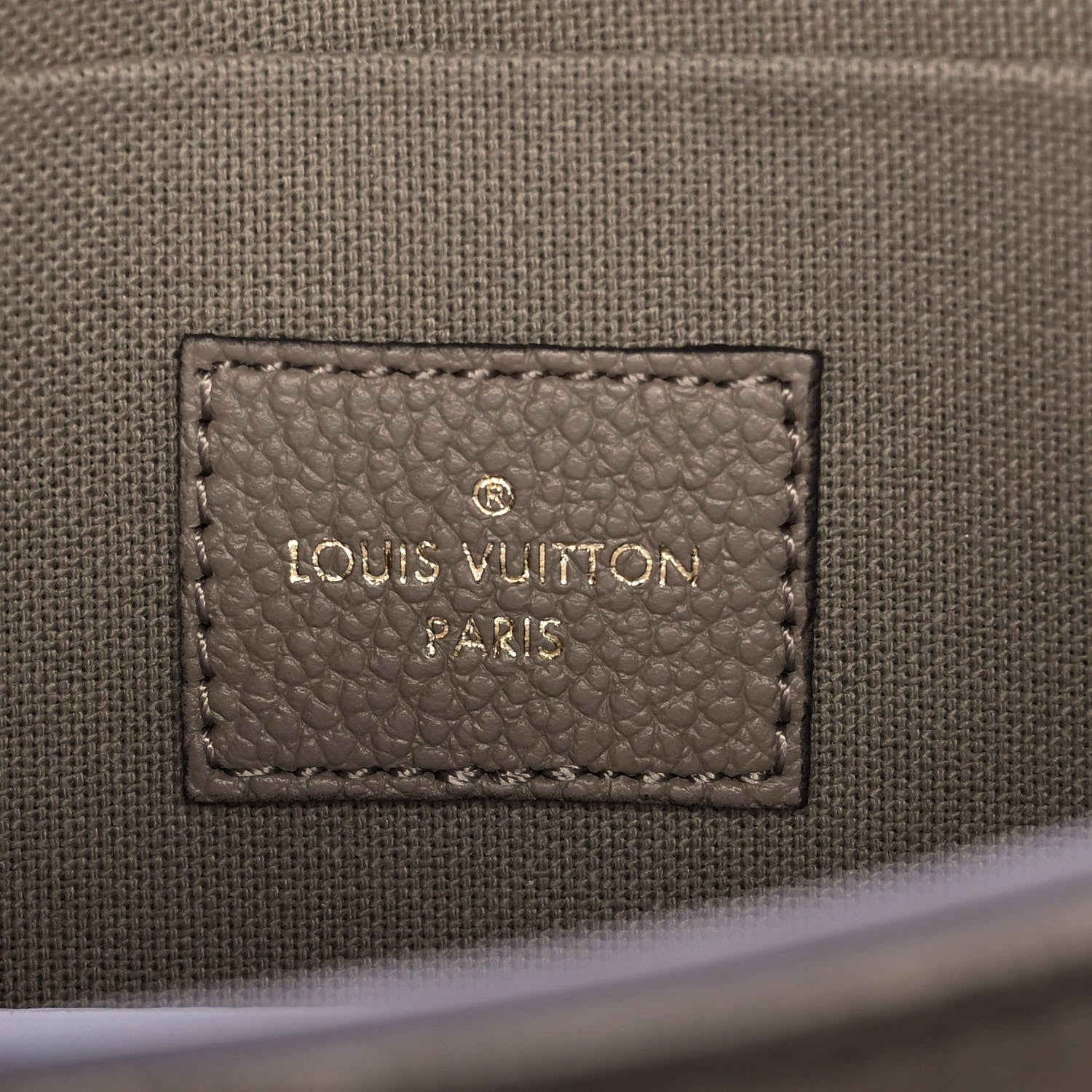 Louis Vuitton Empreinte Pochette Felicie Chain Wallet Tourterelle 6 of 10