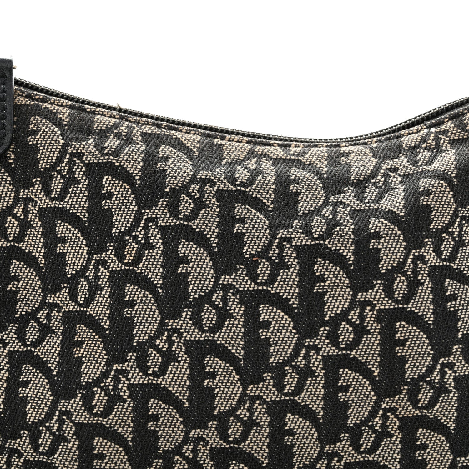 Christian Dior Monogram Shoulder Bag Pochette Black 8 of 13