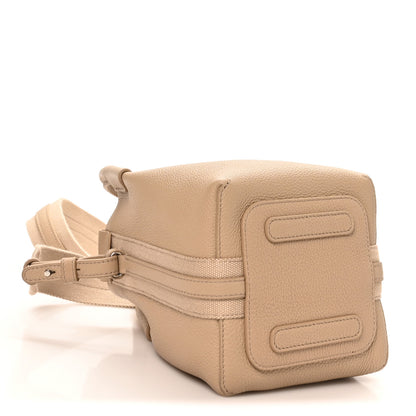 Loro Piana Grained Calfskin Micro Bale Bag Light Mastic 4 of 9