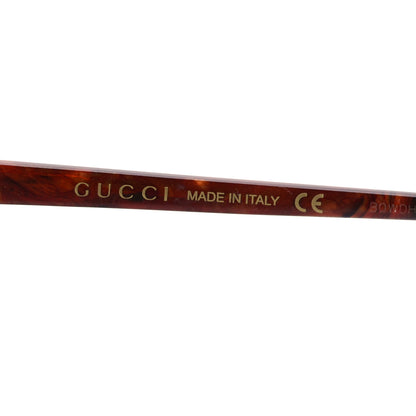 Gucci Aviator Crystal Brow Sunglasses GG0732S Havana Brown 5 of 8