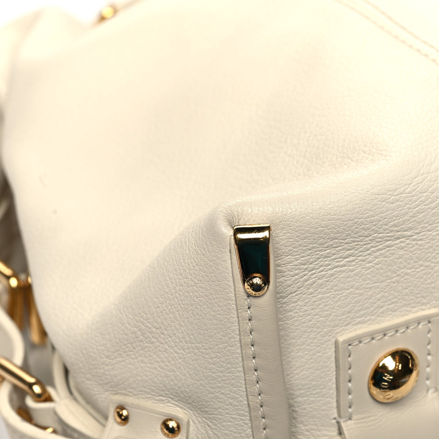 Calfskin Sac Louis White