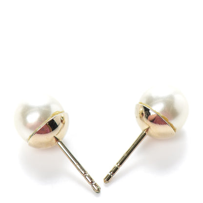 Christian Dior Pearl Mise En Dior Tribal Earrings 3 of 4