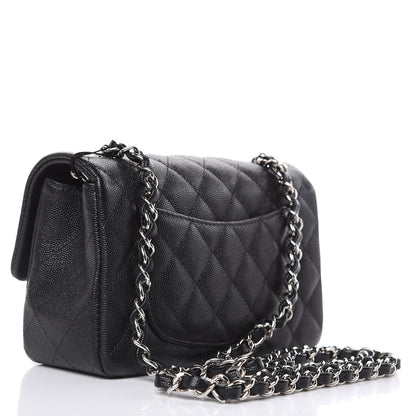 Chanel Caviar Quilted Mini Rectangular Flap Black 3 of 10