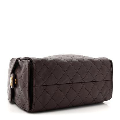 Chanel Caviar Quilted Small Chanel 25 Handbag Dark Brown 4 of 10