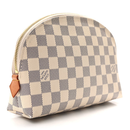 Louis Vuitton LOUIS VUITTON Damier Azur Cosmetic Pouch GM 3 of 9