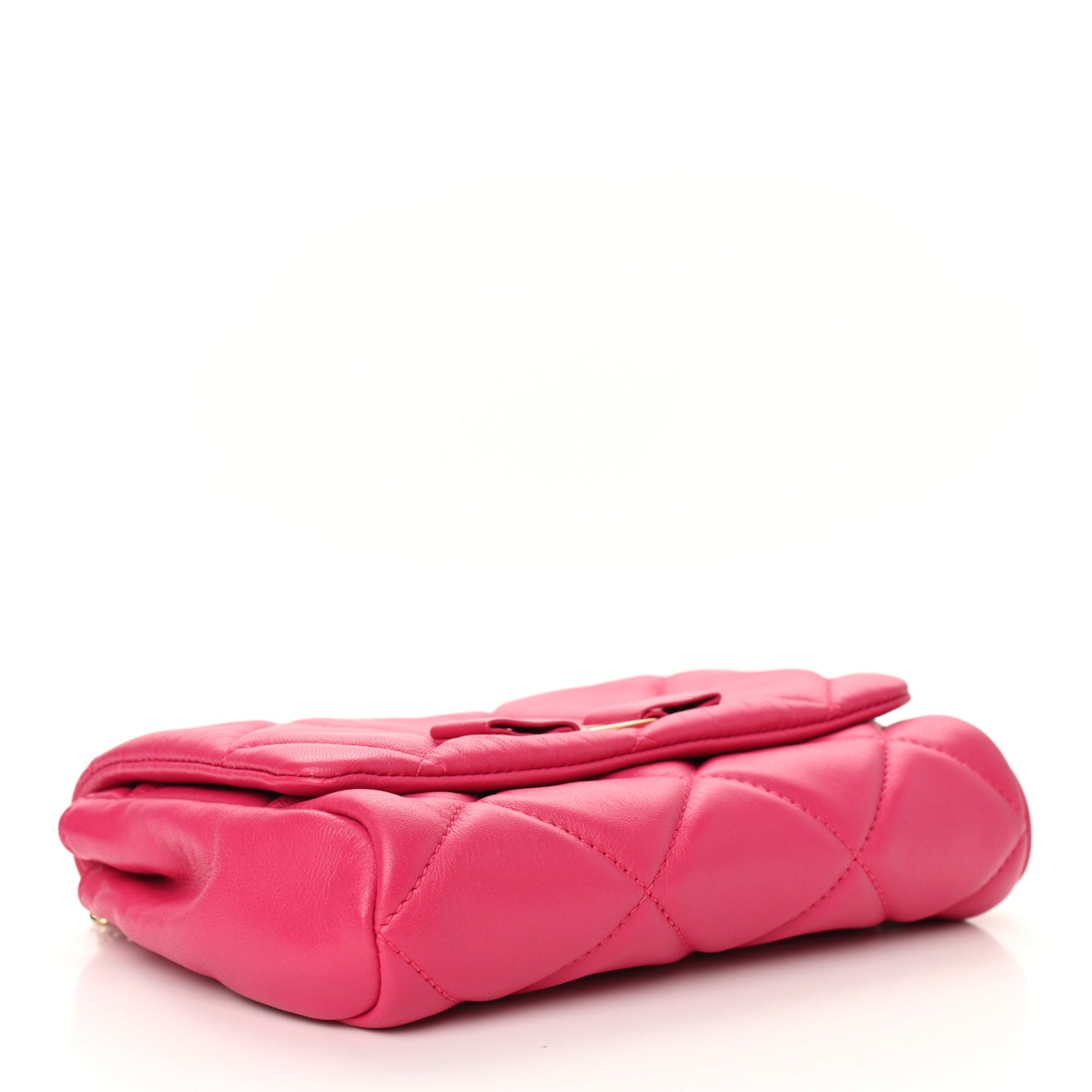 Nappa Quilted Ginny Crossbody Pink