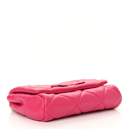 Salvatore Ferragamo Nappa Quilted Ginny Crossbody Pink 4 of 9