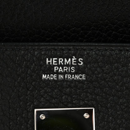 Hermes Fjord Birkin 40 Black 6 of 14
