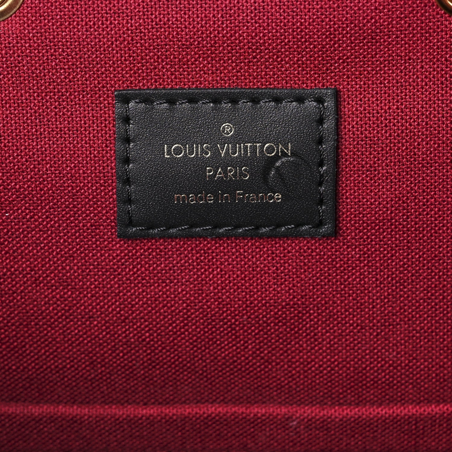 Louis Vuitton Monogram Montsouris PM Black 6 of 9
