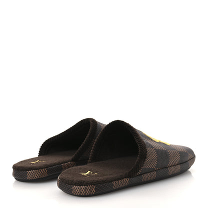 Louis Vuitton Damier Ebene Palace Slippers 8 Mocha 5 of 10