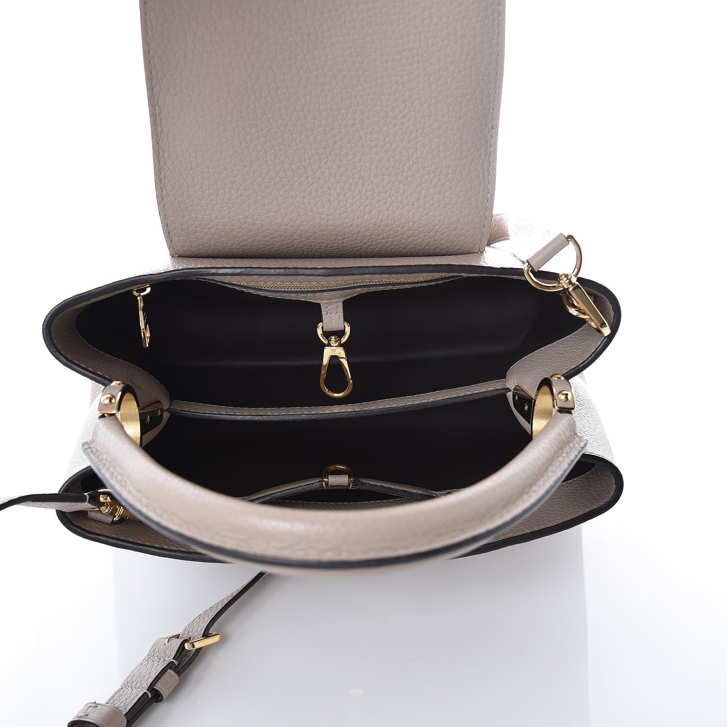 Louis Vuitton Taurillon Capucines PM Galet 5 of 6