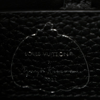 Louis Vuitton LV X YK Taurillon Capucines MM Black 6 of 9