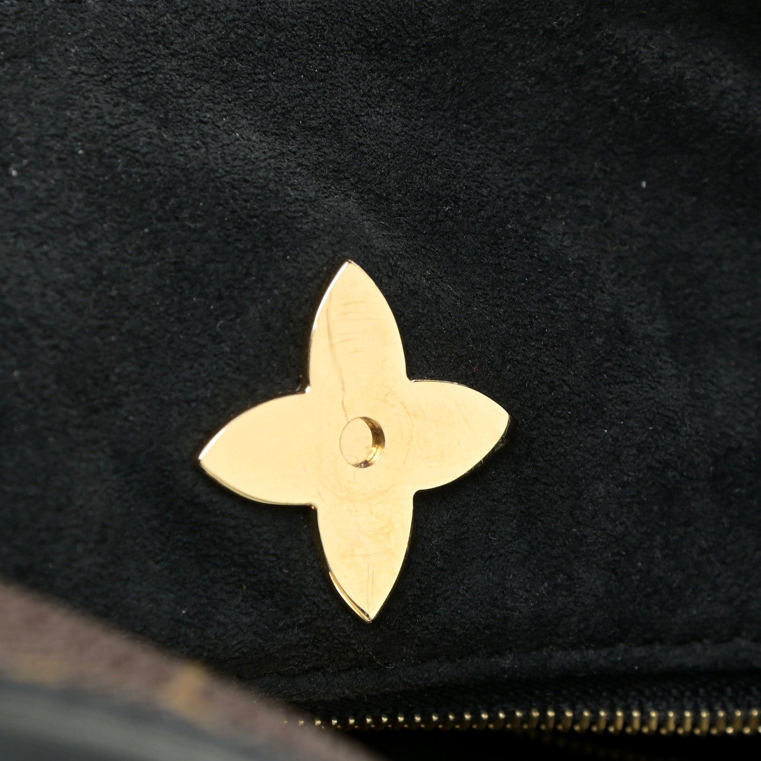 Louis Vuitton Monogram Flower Hobo Black 12 of 15