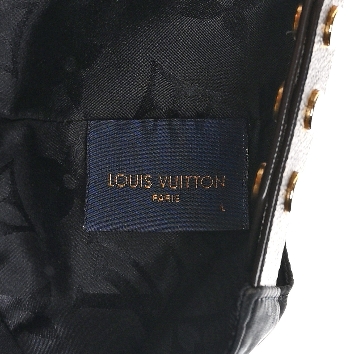 Louis Vuitton Polyester Silk Monogram LV Get Ready Cap L Black 7 of 8