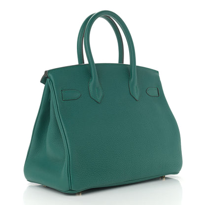 Hermes Togo Birkin 30 Malachite 3 of 10