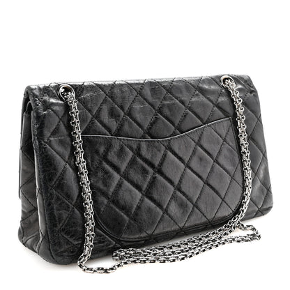 Chanel Aged Calfskin Quilted 2.55 Reissue 227 Flap Black 3 of 10