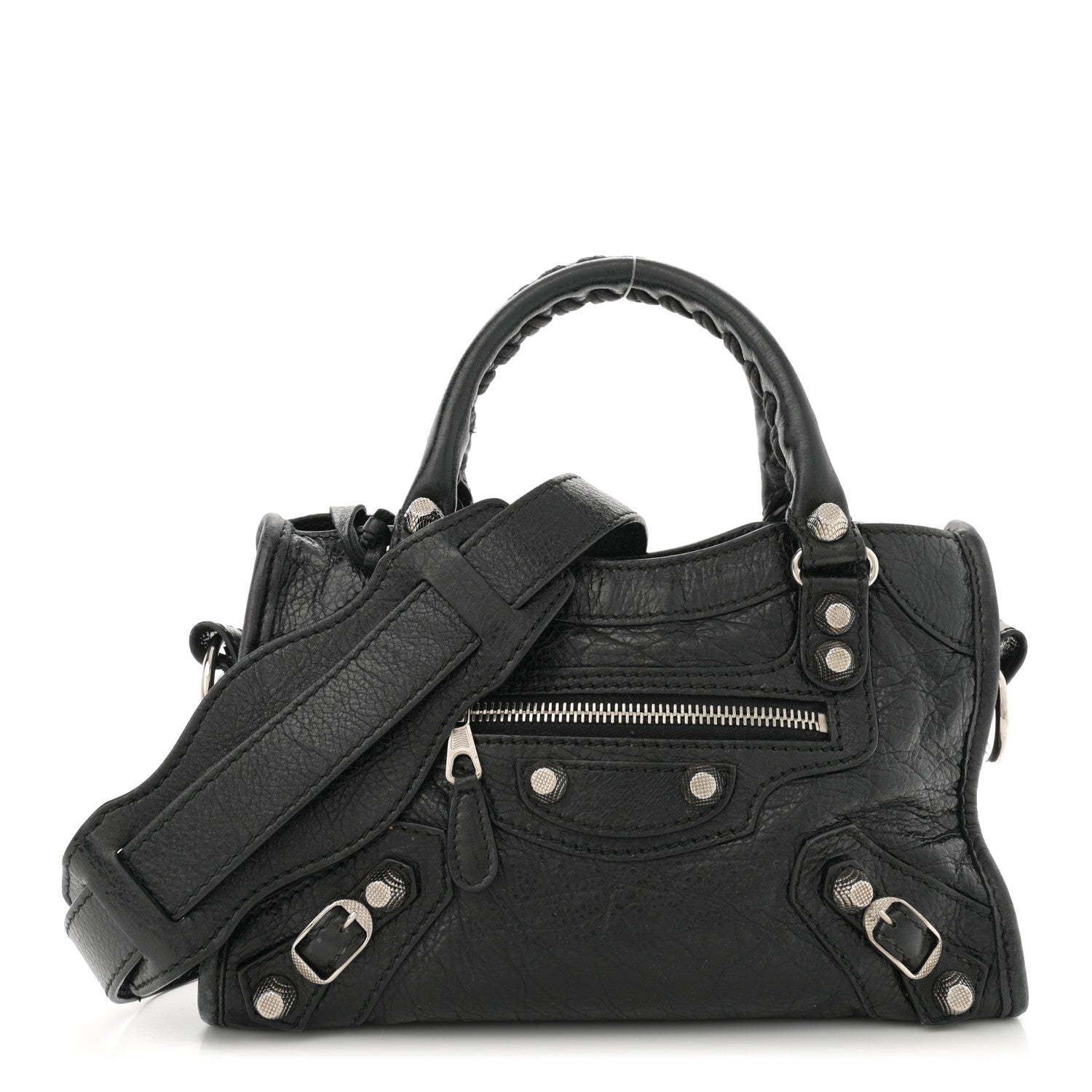 Balenciaga Agneau Giant 12 Silver Hardware Mini City Black 1 of 16