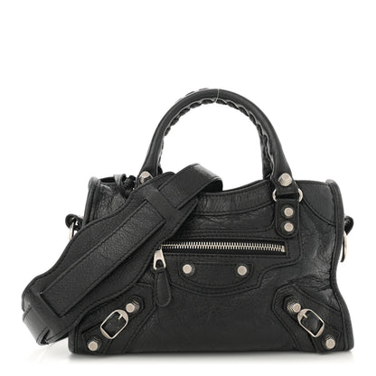 Balenciaga Agneau Giant 12 Silver Hardware Mini City Black 1 of 16