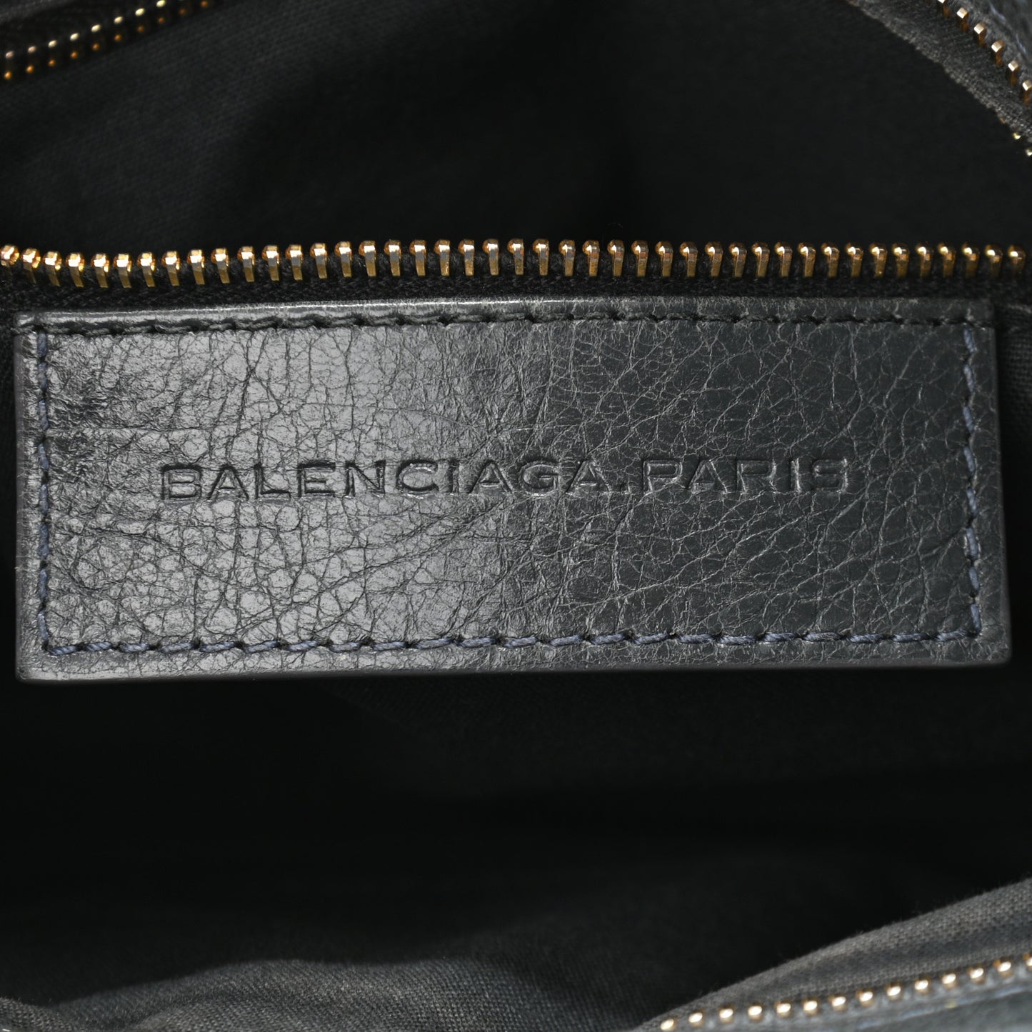 Agneau Giant 12 Gold Hardware Mini City Anthracite