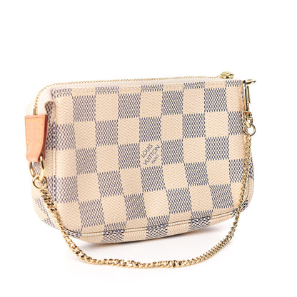 Louis Vuitton Damier Azur Mini Pochette Accessories 3 of 8