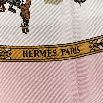 Hermes Silk La Promenade de Longchamps Scarf 90 2 of 3