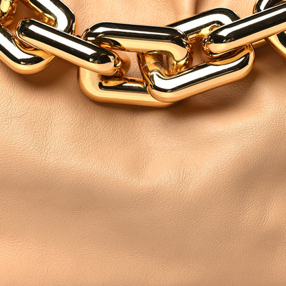 Bottega Veneta Calfskin The Pouch Chain Almond 8 of 10