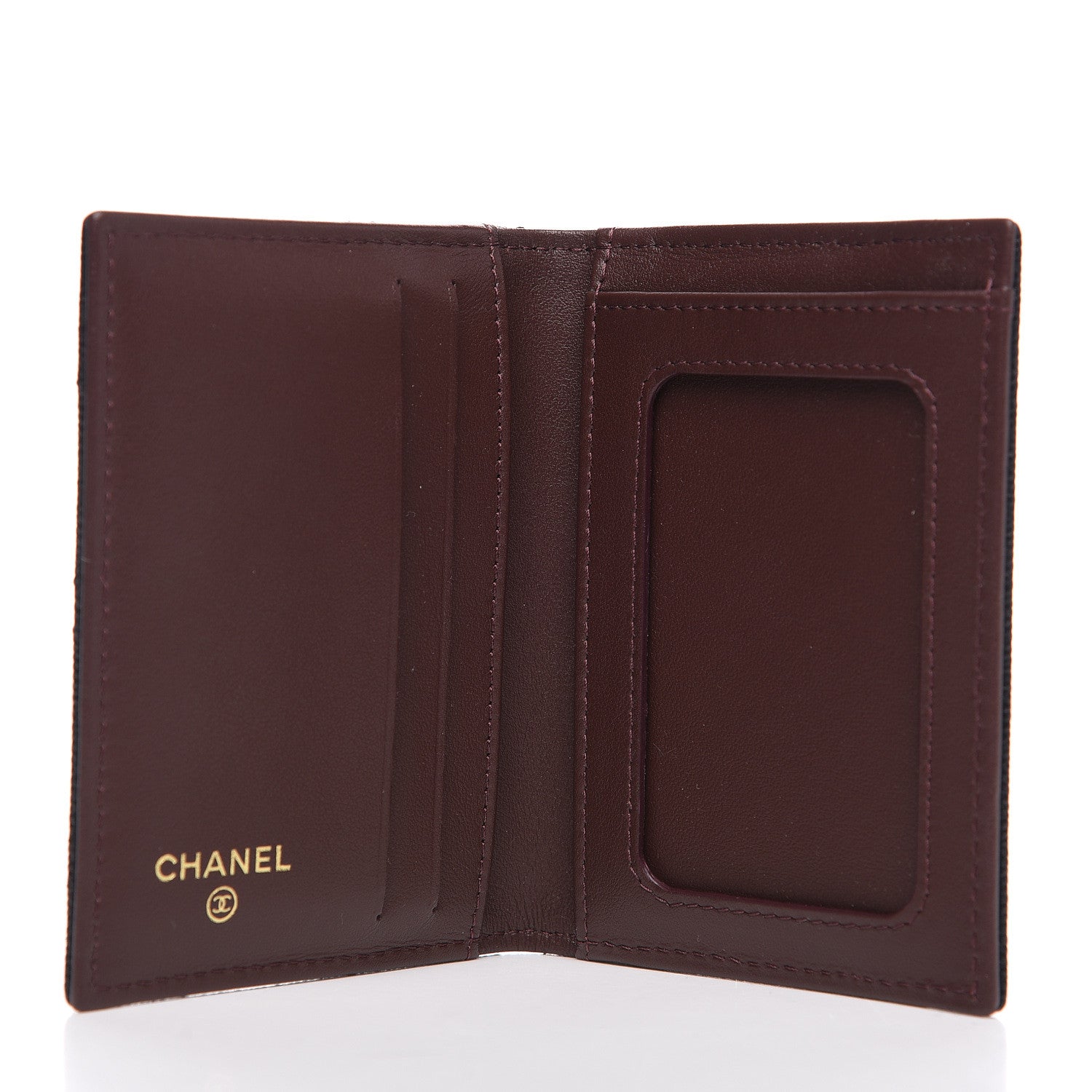 Chanel Caviar Quilted Card Holder Wallet Black 4 of 8