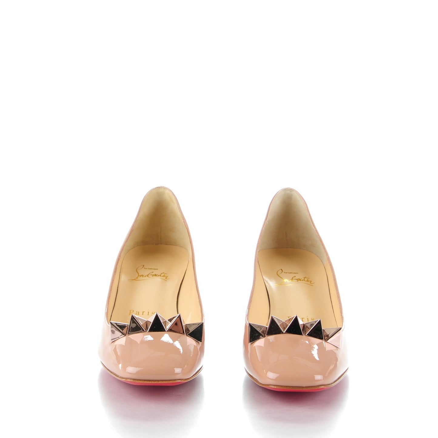 Patent Pyramidam 45 Pumps 37 Nude