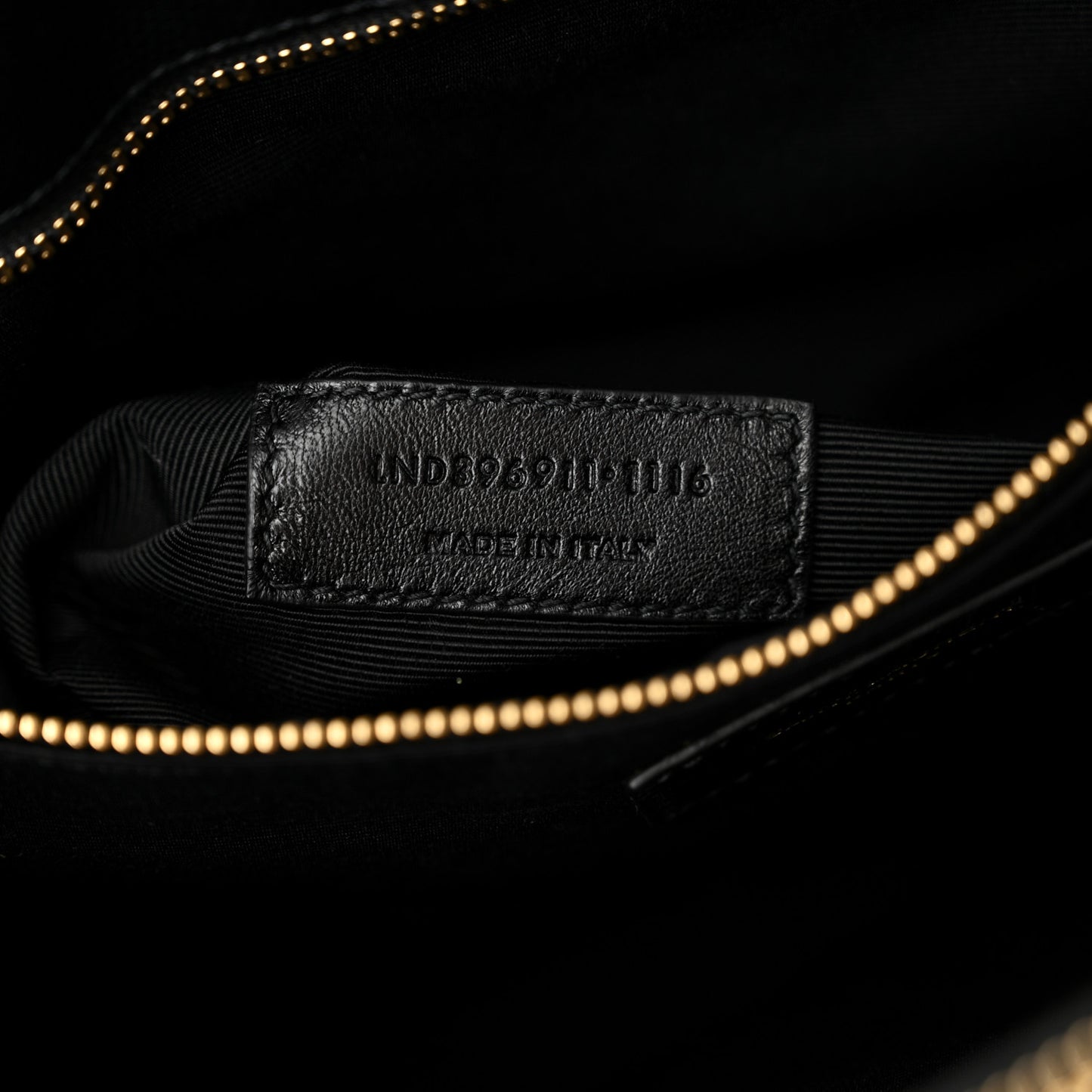 Grain De Poudre Matelasse Chevron Monogram Shopping Bag Black