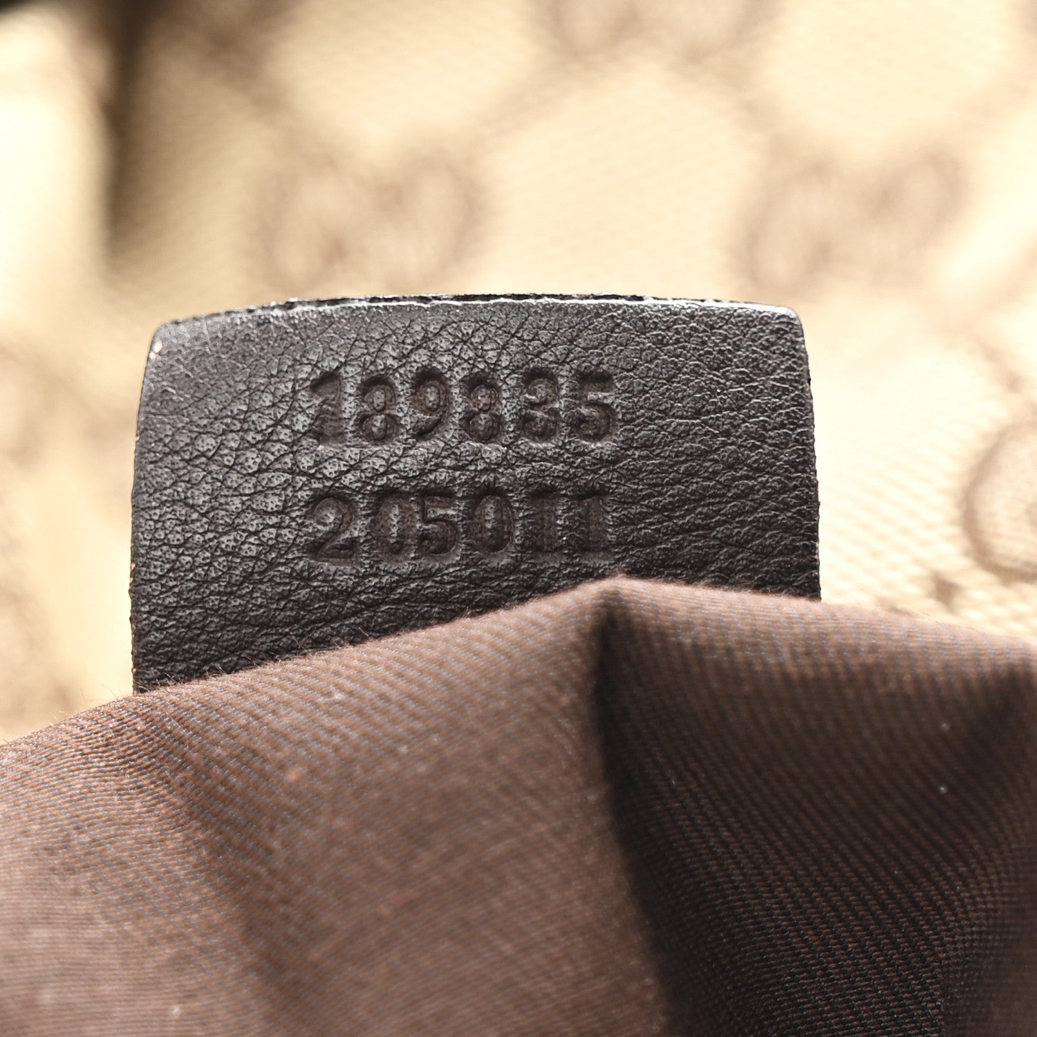 Gucci Monogram Large D Gold Hobo Dark Brown 7 of 13