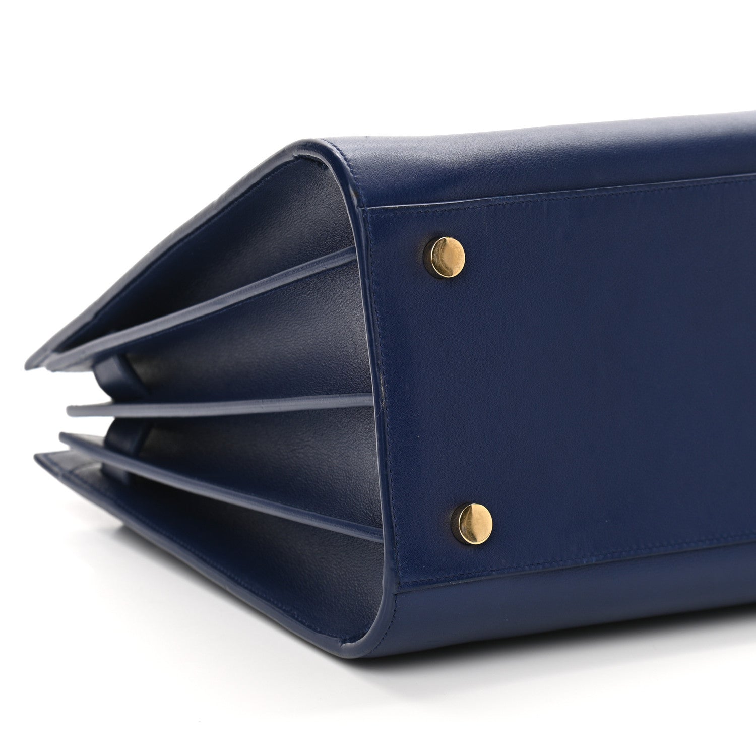 Saint Laurent Calfskin Small Sac De Jour Blue Majorelle 8 of 9