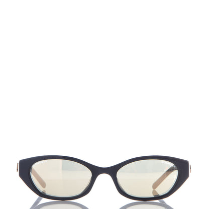 Chanel Rectangle Sunglasses 71280A Black 2 of 7