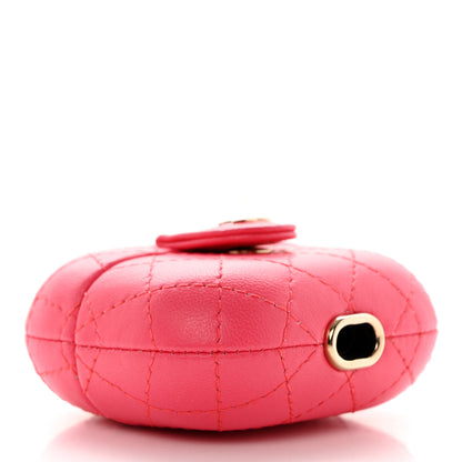 Chanel Lambskin Quilted Airpods Pro Case With Chain Pink 4 of 8