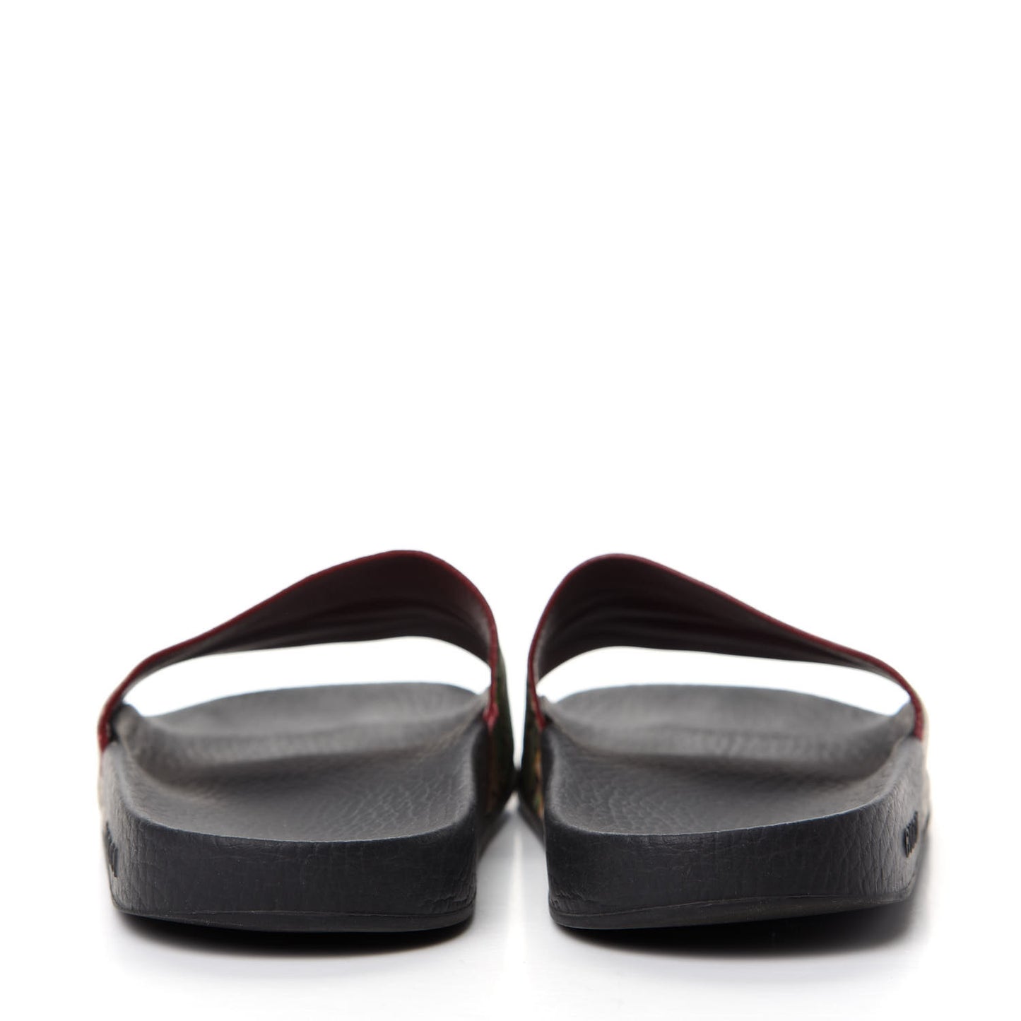 GG Supreme Monogram Tian Womens Slide Sandals 39 Beige Multicolor