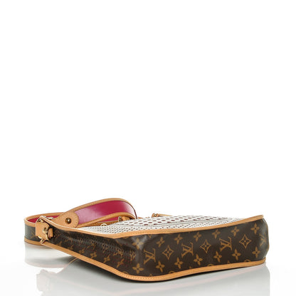 Louis Vuitton Monogram Perforated Musette Fuchsia 4 of 7