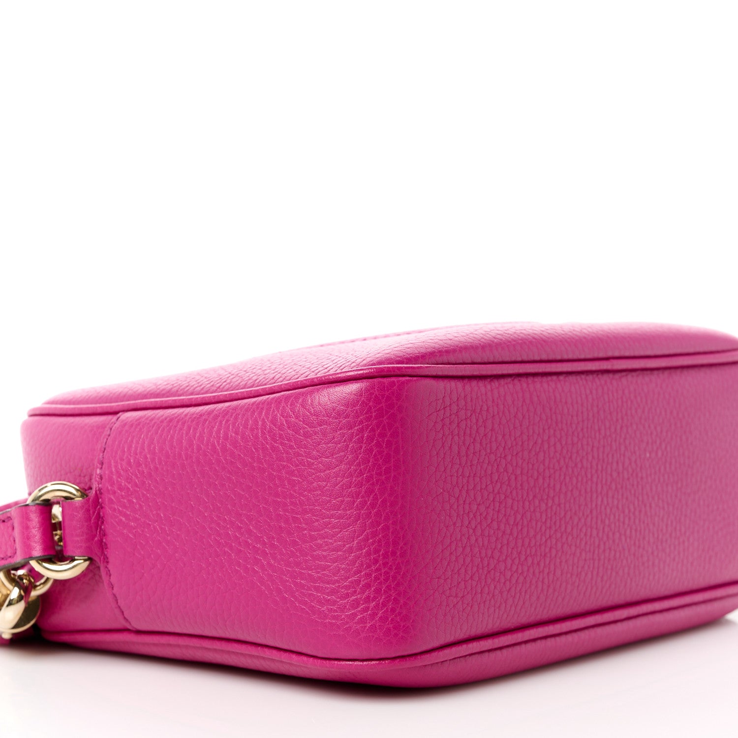 Gucci Cellarius Calfskin Small Soho Disco Bag Bright Bouganville 10 of 11