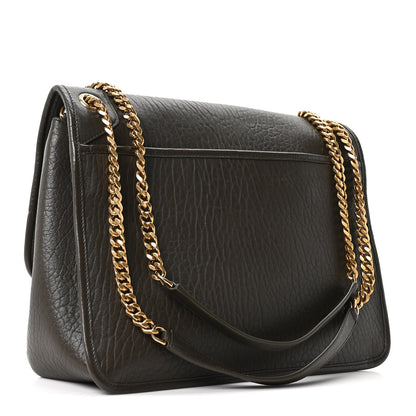 Saint Laurent Grained Lambskin Monogram Large Niki Chain Satchel Light Musk 3 of 10