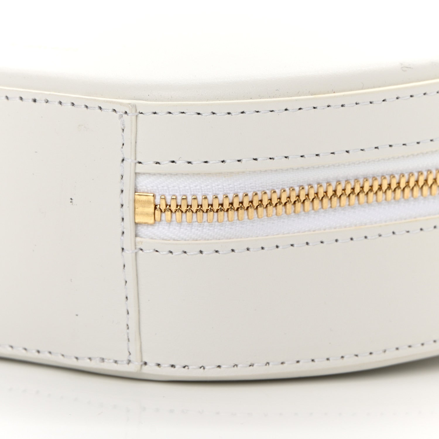 Mansur Gavriel Calfskin Circle Crossbody Bag White 9 of 16