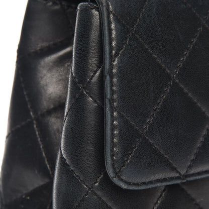 Chanel Lambskin Quilted Medium Kelly Flap Bag Black 10 of 13